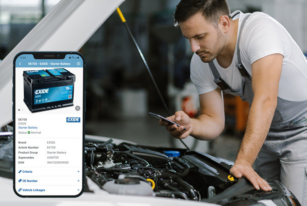 Exide ‚Battery Finder‘ in neuem Design mit erweiterten Funktionen